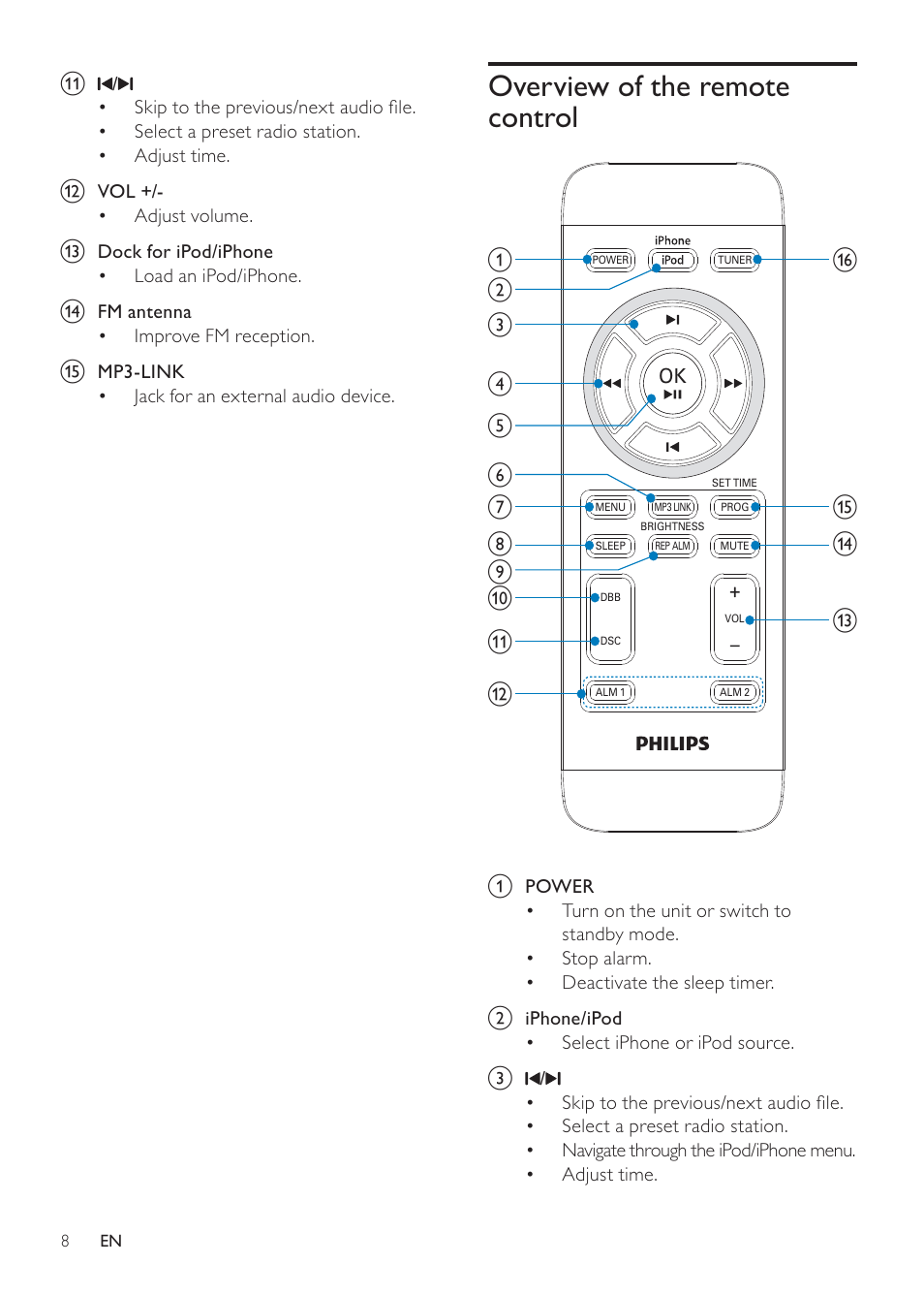 Philips DC290/93 User Manual | Page 8 / 18
