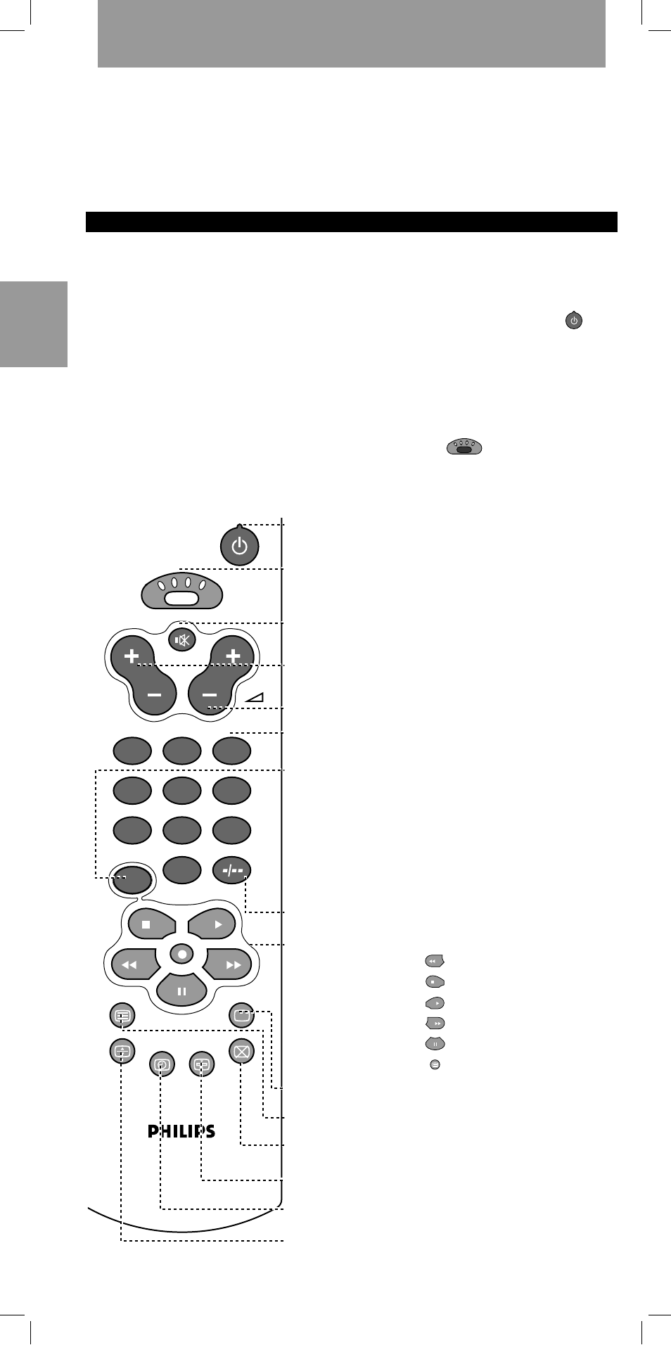 Bedienungsanleitung deutsch | Philips SBC RU 440 User Manual | Page 10 / 75