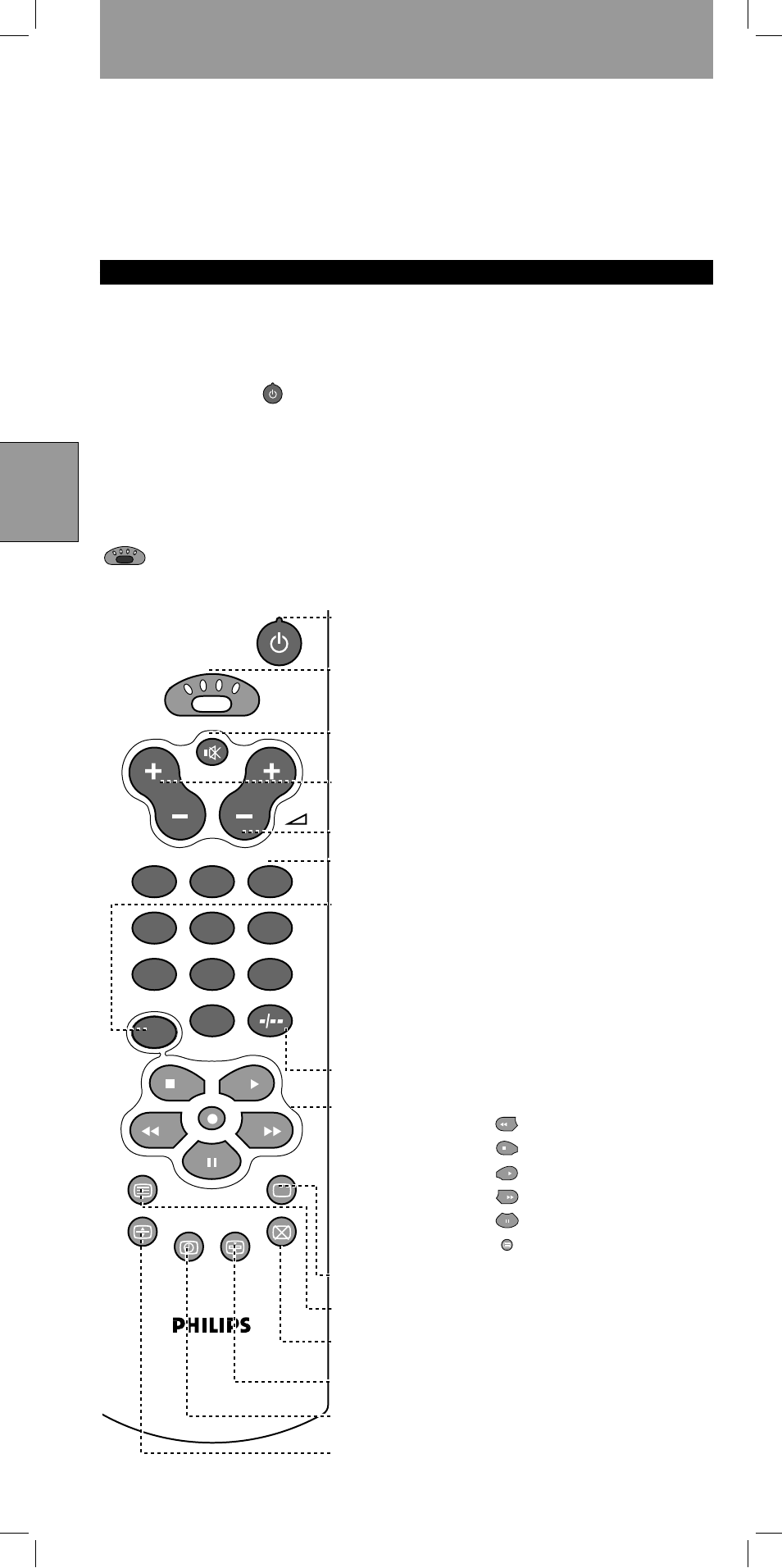 Gebruiksaanwijzing nederlands | Philips SBC RU 440 User Manual | Page 14 / 75