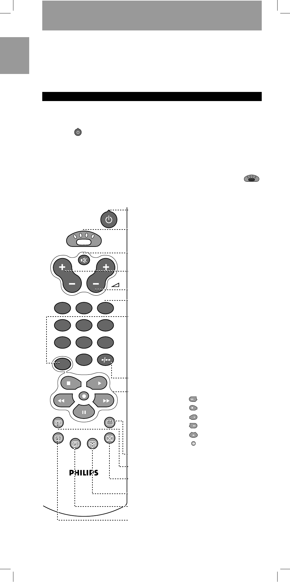 Instructions for use english | Philips SBC RU 440 User Manual | Page 2 / 75