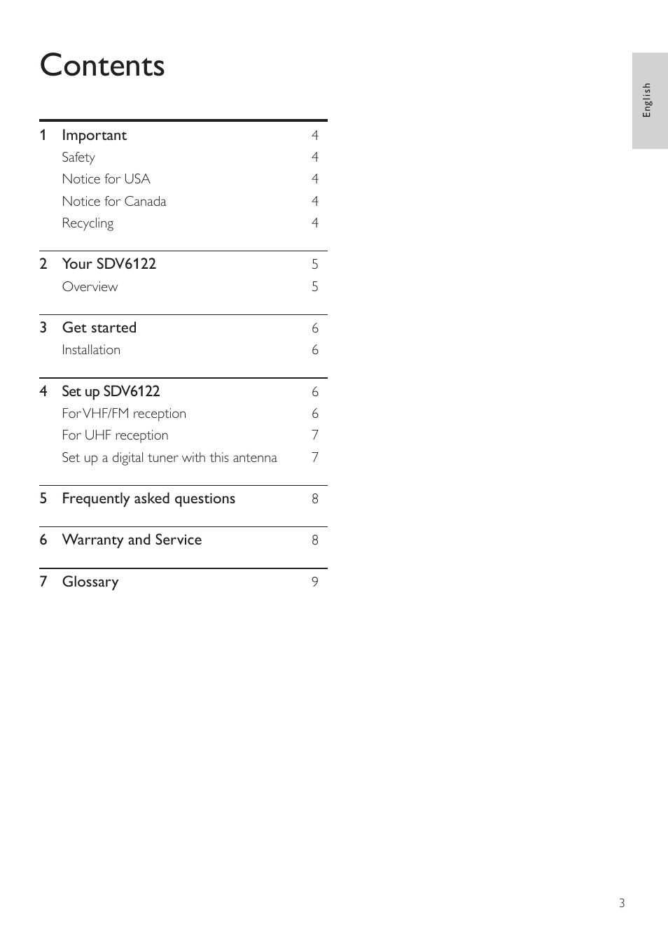 Philips SDV6122/27 User Manual | Page 3 / 10