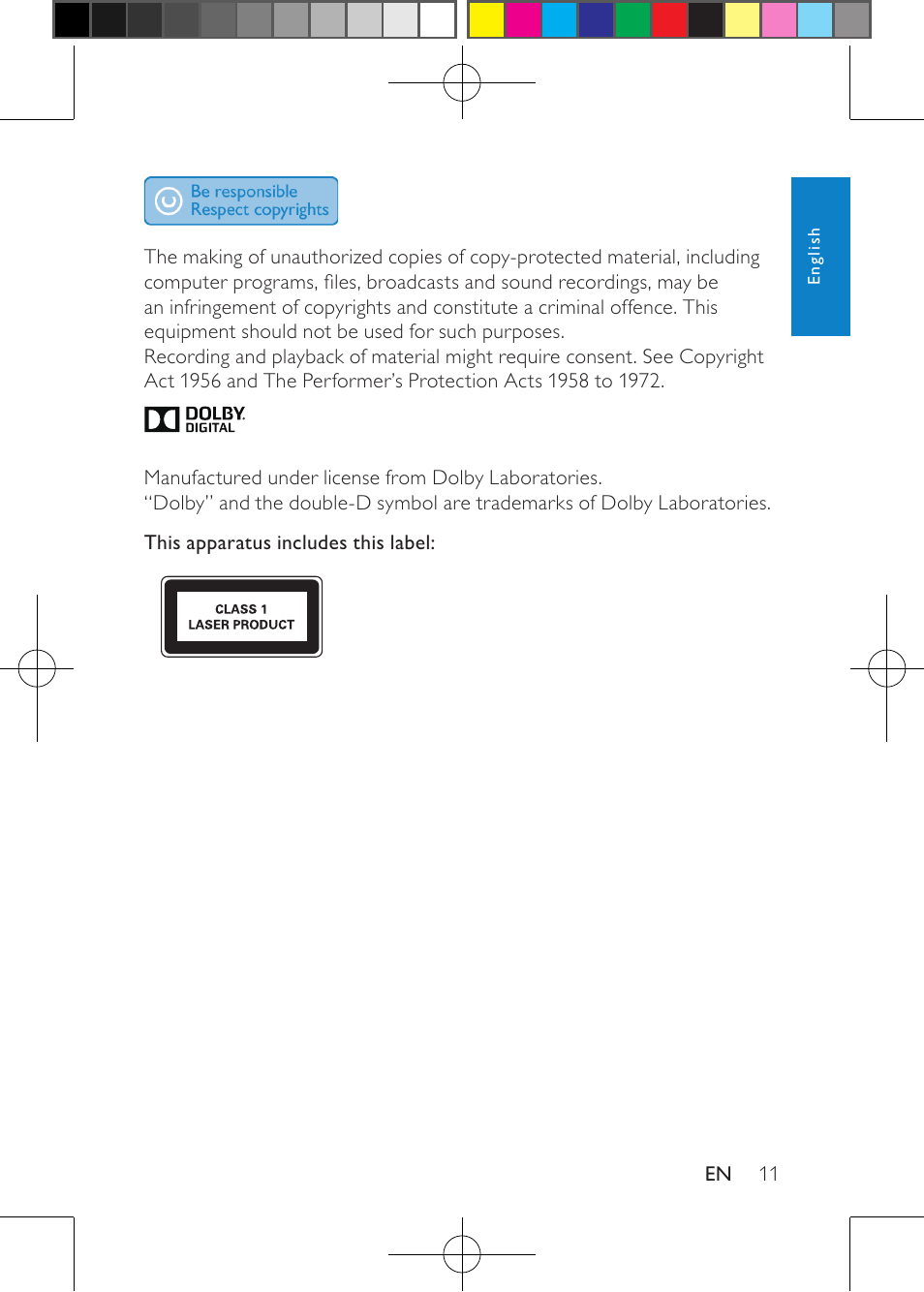 Philips PD703/37 User Manual | Page 13 / 24