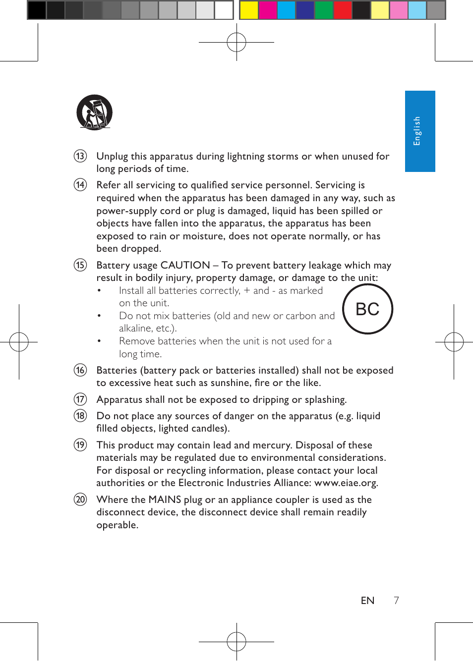 Philips PD703/37 User Manual | Page 9 / 24
