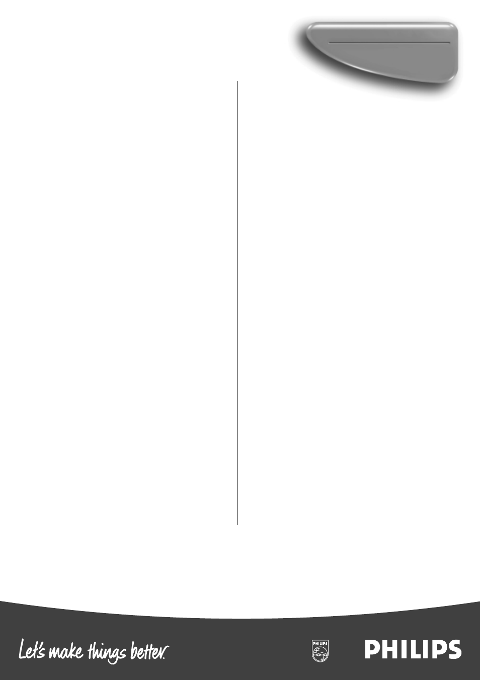 107x | Philips 107X15 User Manual | Page 2 / 2