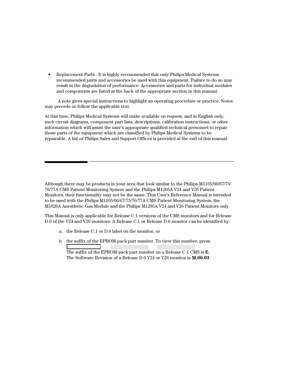 Notice to the user | Philips V24CT User Manual | Page 10 / 392