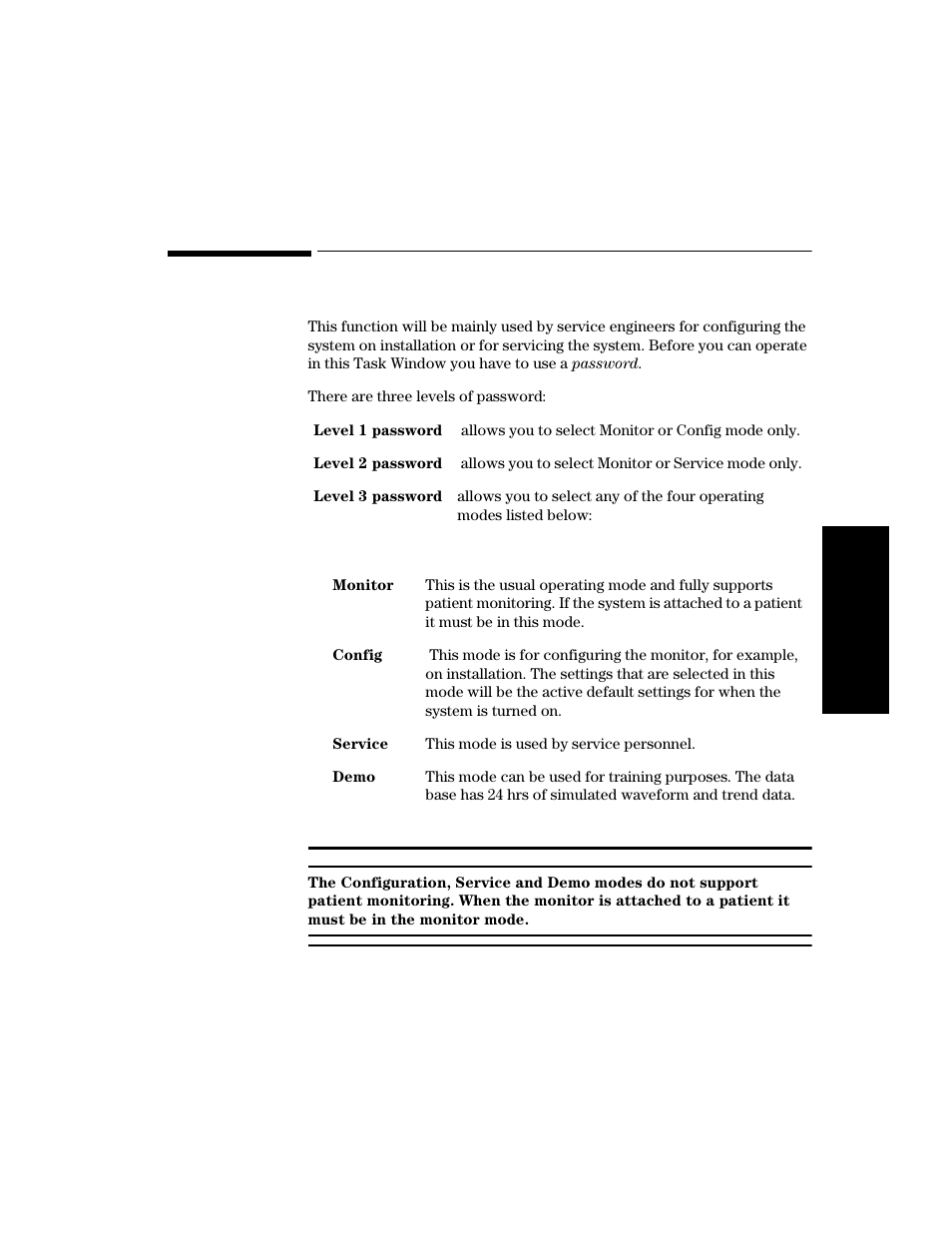 Changing operating modes, Changing operating modes -55 | Philips V24CT User Manual | Page 129 / 392