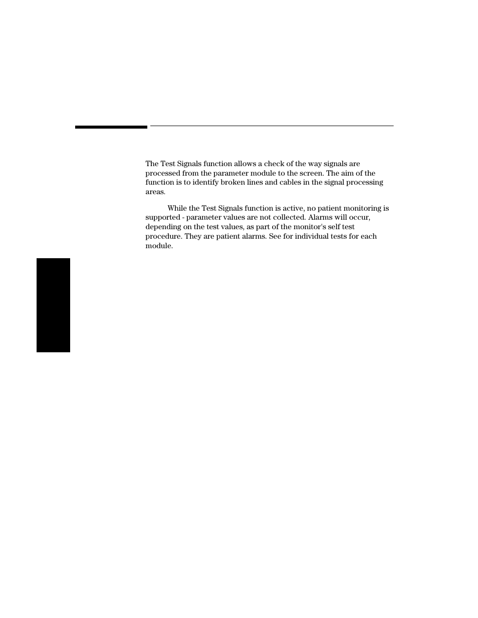 The test signals function, The test signals function -58 | Philips V24CT User Manual | Page 132 / 392