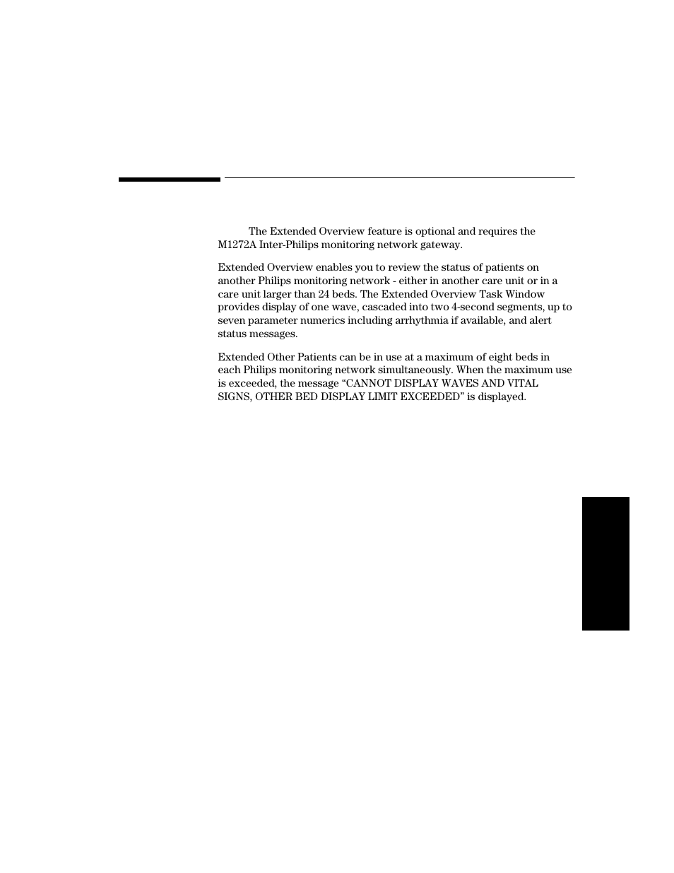 Extended overview (cms only), Extended overview (cms only) -15 | Philips V24CT User Manual | Page 153 / 392