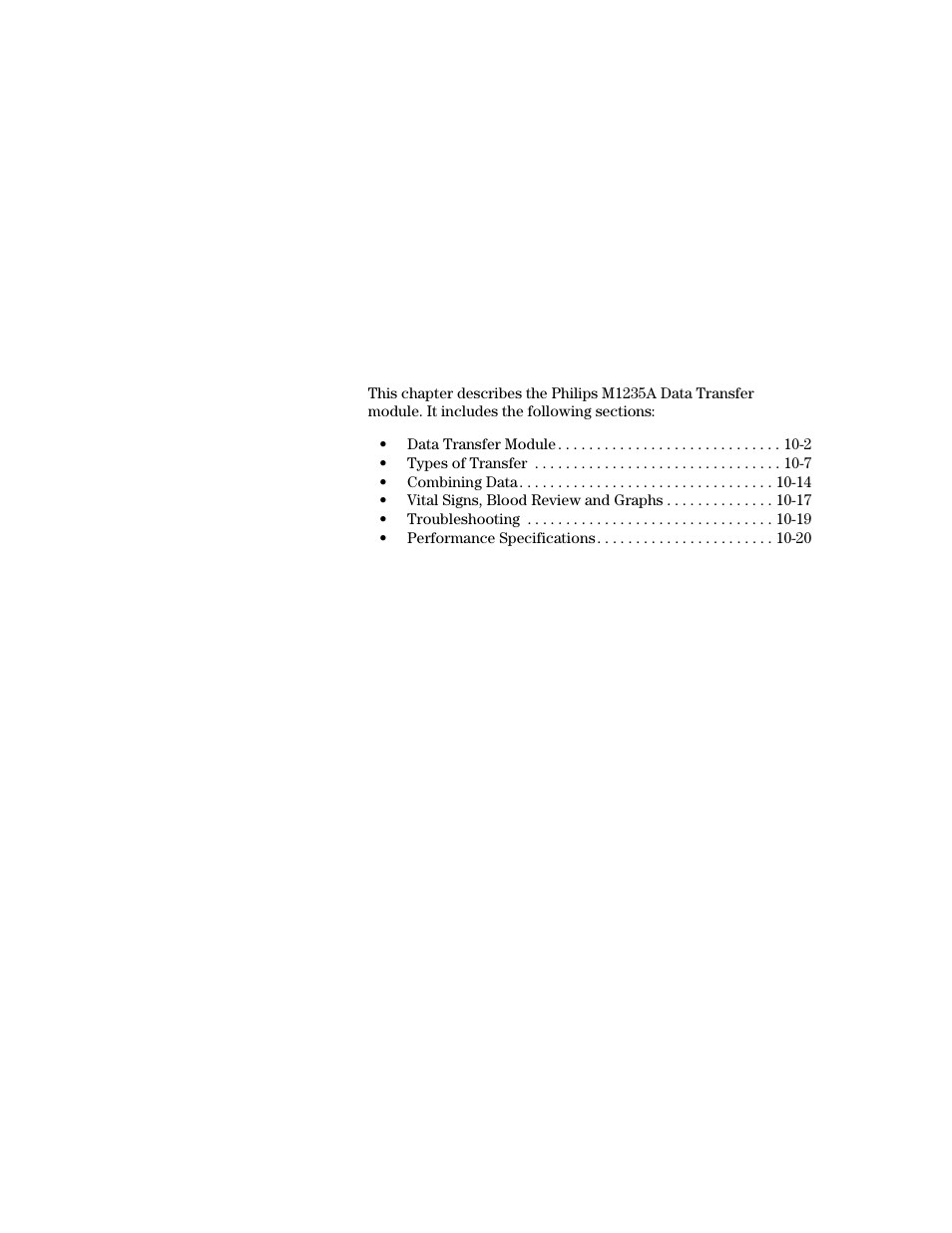 Data transfer, 10 data transfer | Philips V24CT User Manual | Page 297 / 392