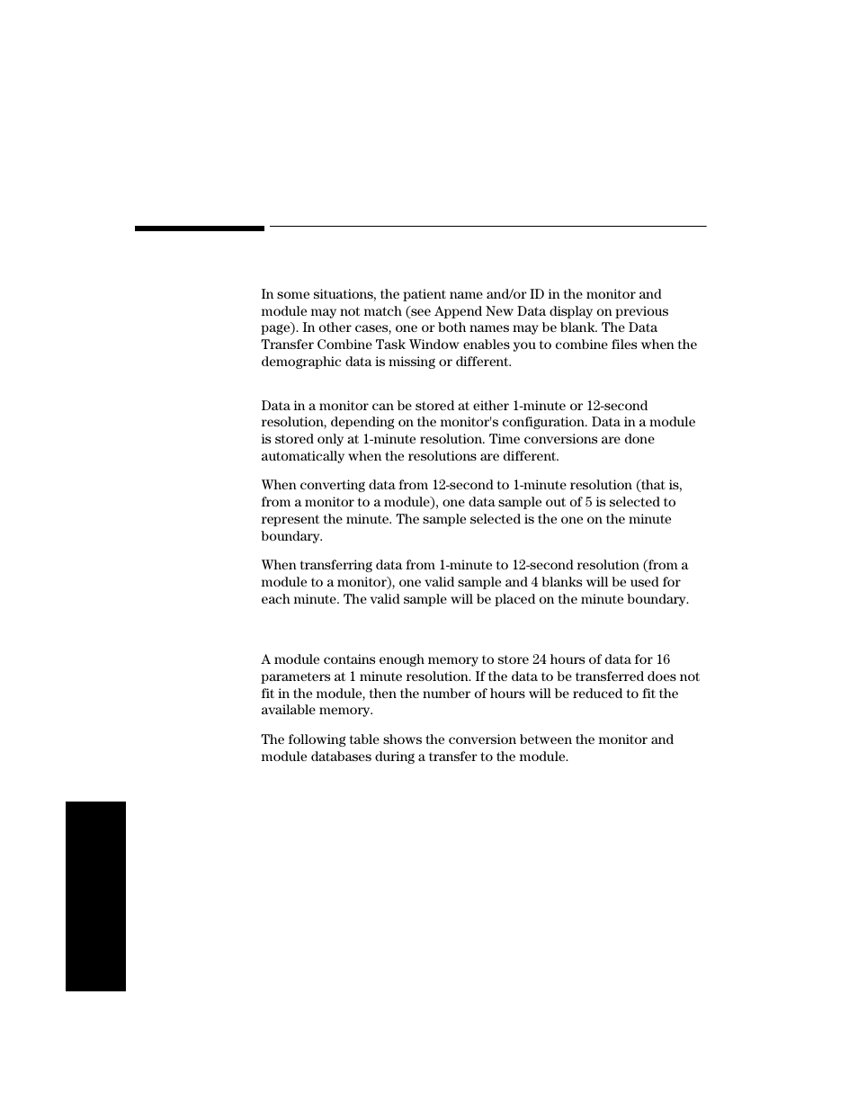 Combining data, Time conversion, Database conversion | Combining data -14, Time conversion -14 database conversion -14 | Philips V24CT User Manual | Page 310 / 392