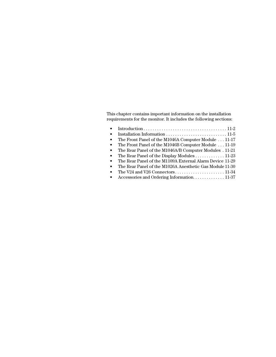 Monitor installation and patient safety, 11 monitor installation and patient safety | Philips V24CT User Manual | Page 317 / 392