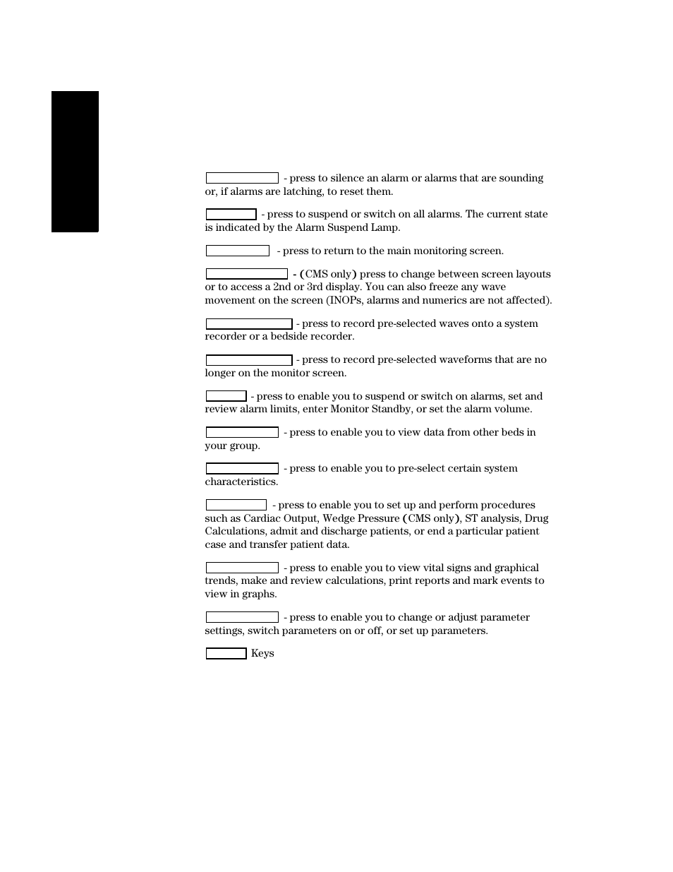 Hardkey functions, Hardkey functions -12 | Philips V24CT User Manual | Page 34 / 392