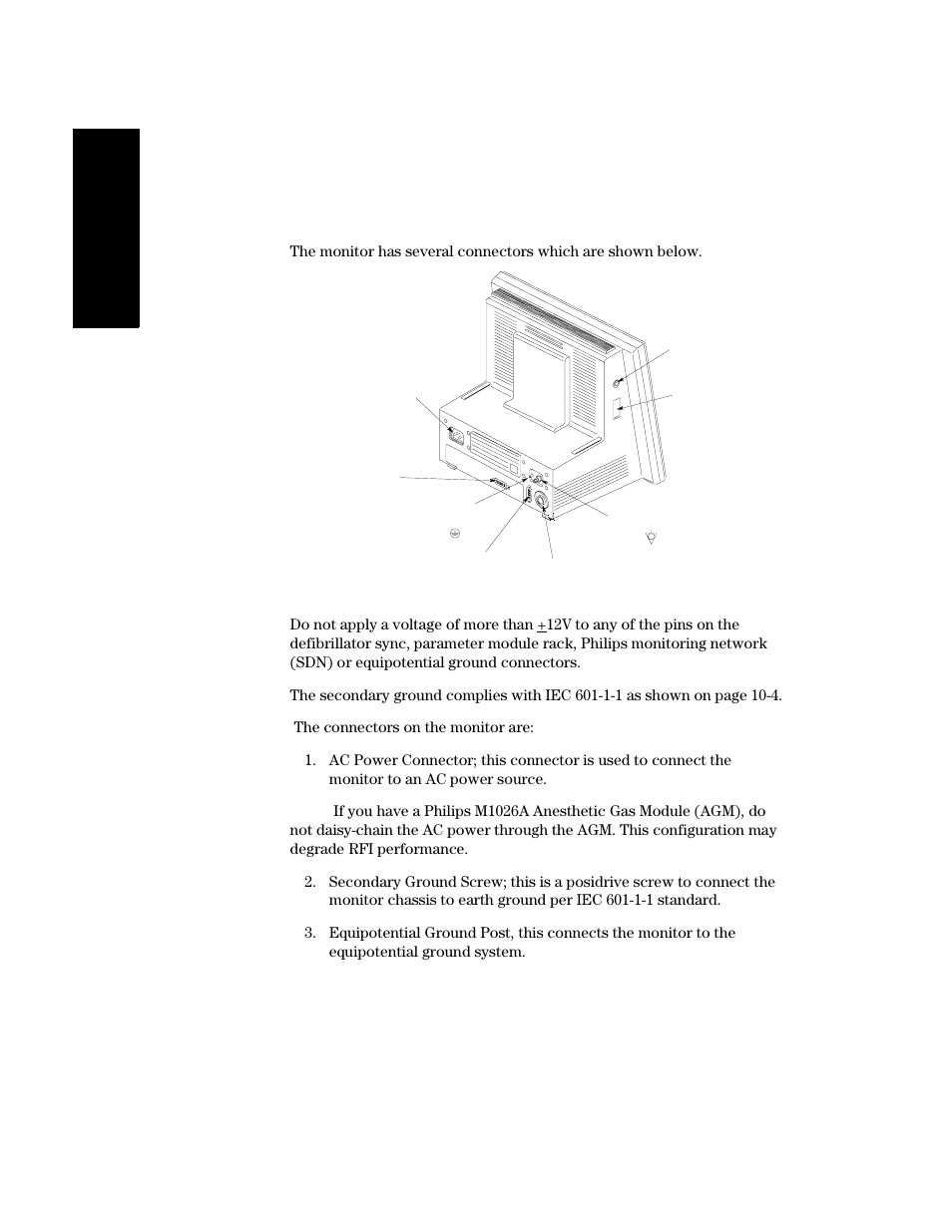 The v24 and v26 connectors, The v24 and v26 connectors -34 | Philips V24CT User Manual | Page 350 / 392