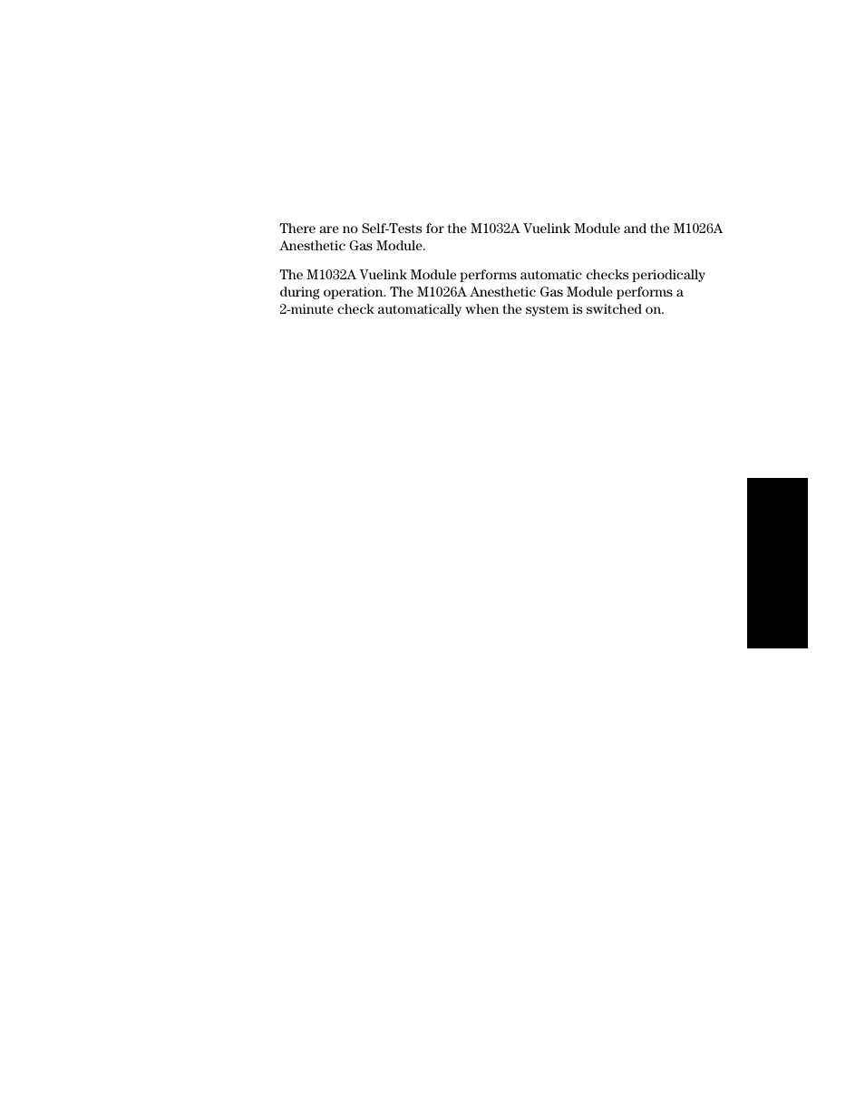 Tests for vuelink module and anesthetic gas module | Philips V24CT User Manual | Page 387 / 392