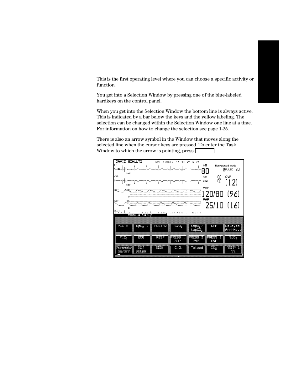 Selection window, Selection window -23 | Philips V24CT User Manual | Page 45 / 392