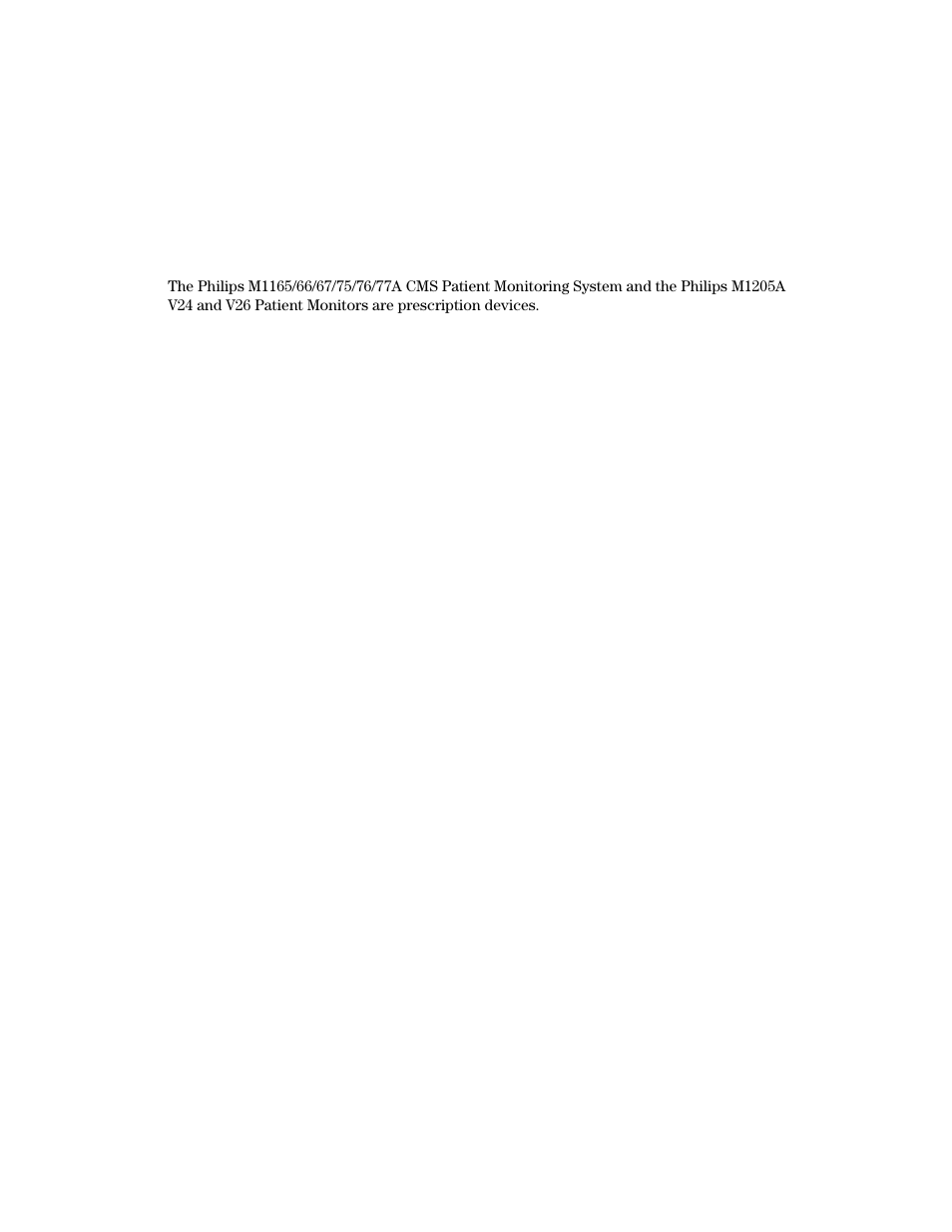 Prescription versus over-the-counter | Philips V24CT User Manual | Page 7 / 392