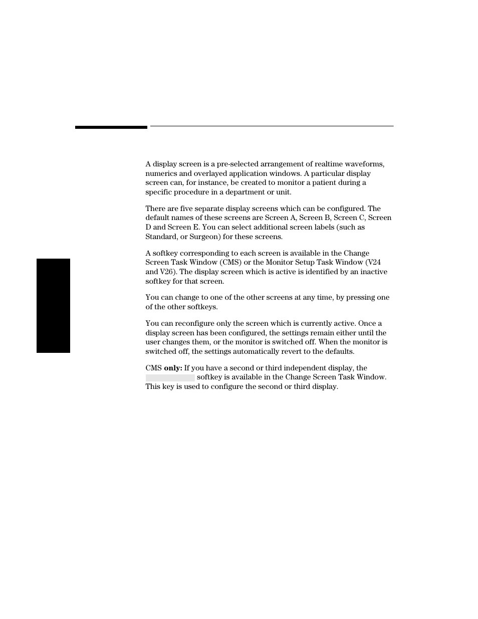 Changing display screens, Changing display screens -2 | Philips V24CT User Manual | Page 76 / 392