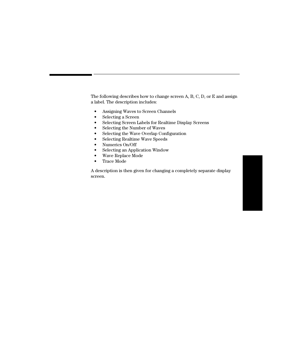 Making changes to the main display, Making changes to the main display -7 | Philips V24CT User Manual | Page 81 / 392