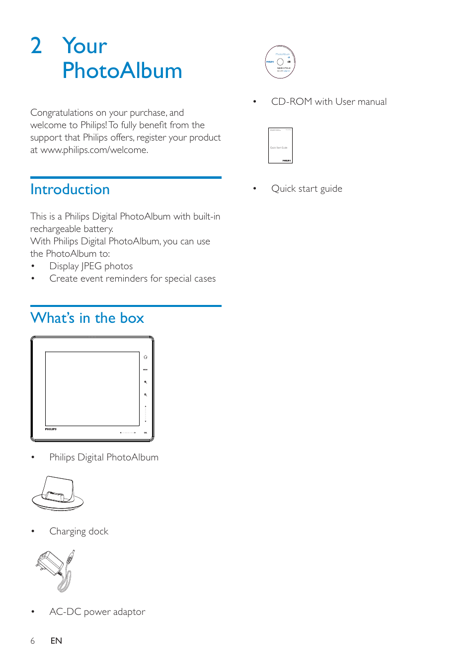 Philips SPH8408 User Manual | Page 5 / 37