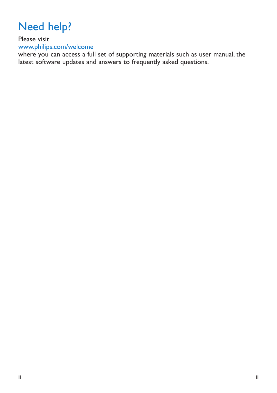 Need help | Philips SA5295 User Manual | Page 2 / 42