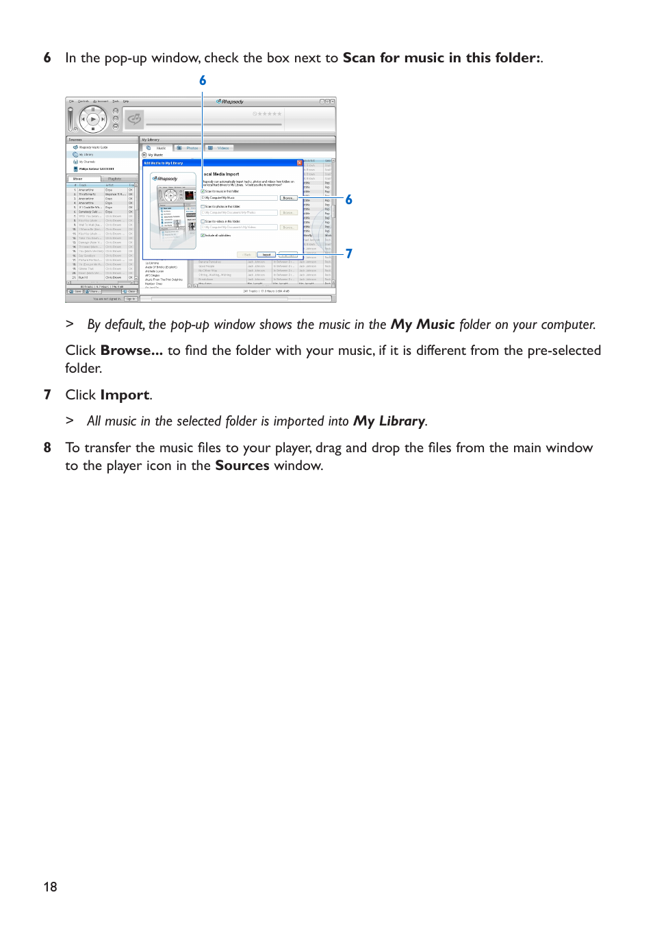 Philips SA5295 User Manual | Page 20 / 42