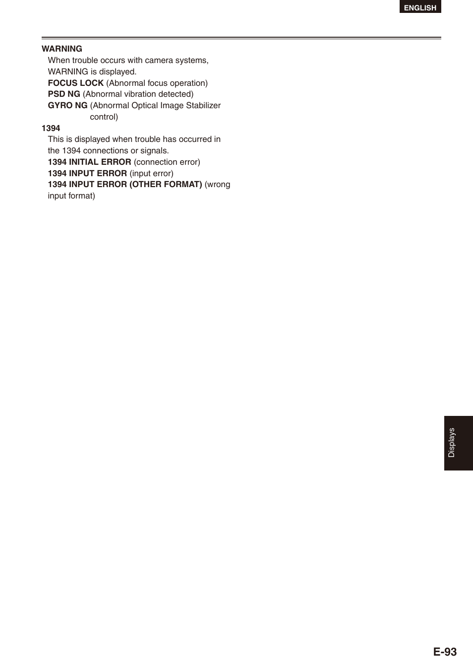 E-93 | Philips SD AG-HPX171E User Manual | Page 93 / 131