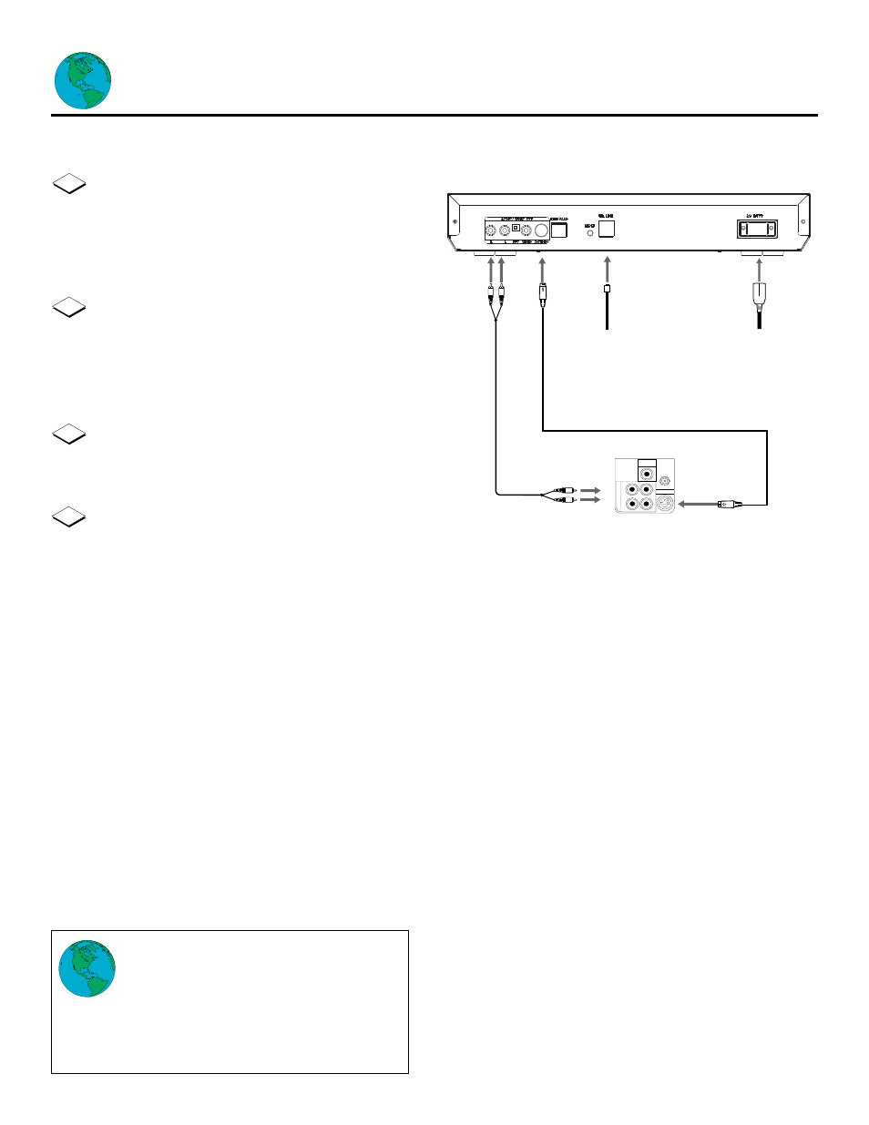 13 connections (cont’d) | Philips MAGNAVOX MAT960 User Manual | Page 13 / 40