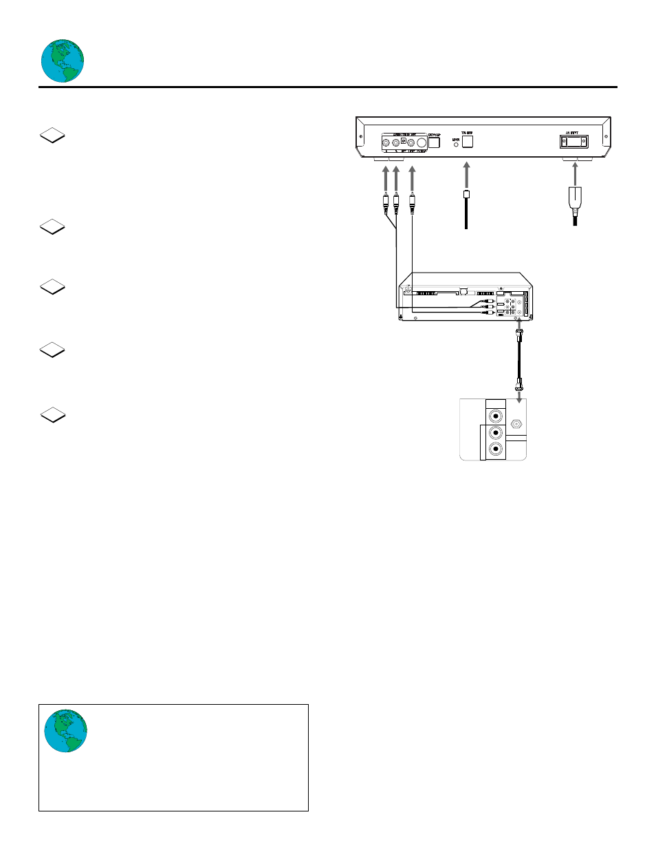 15 connections (cont’d) | Philips MAGNAVOX MAT960 User Manual | Page 15 / 40