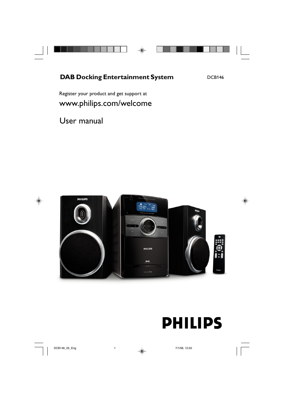 Philips DCB146 User Manual | 25 pages
