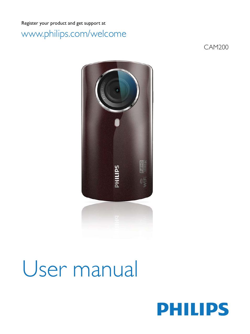 Philips CAM200 User Manual | 40 pages