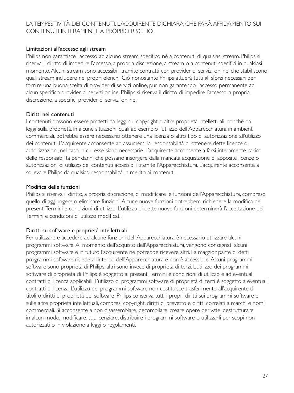 Philips CAM200 User Manual | Page 27 / 40