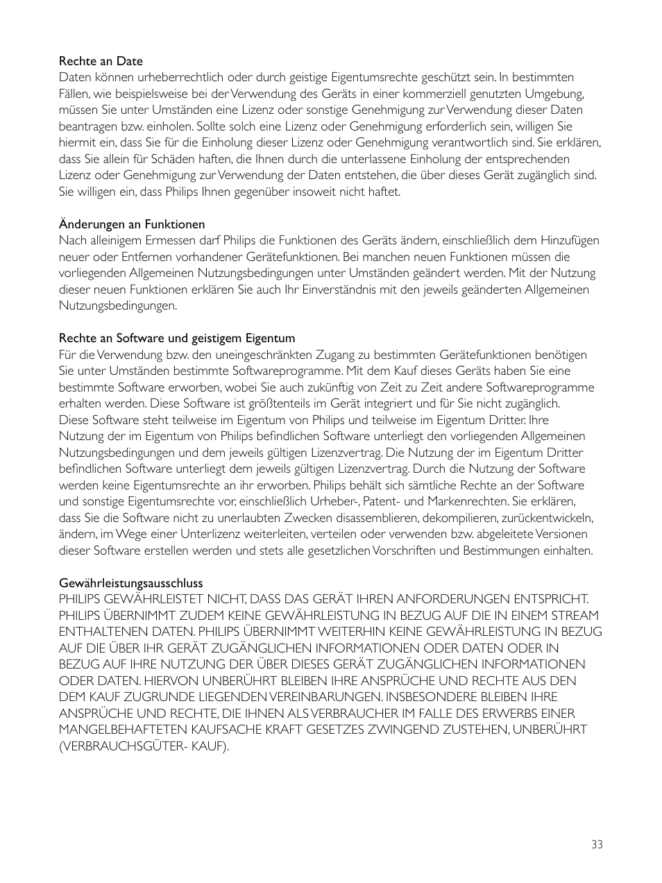 Philips CAM200 User Manual | Page 33 / 40