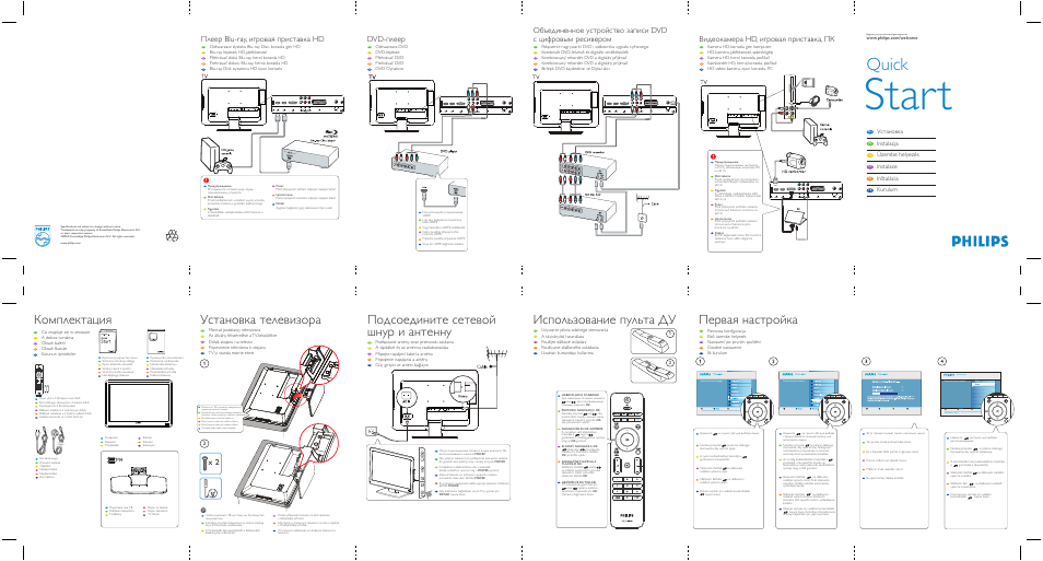 Philips Blu-ray Player User Manual | 1 page