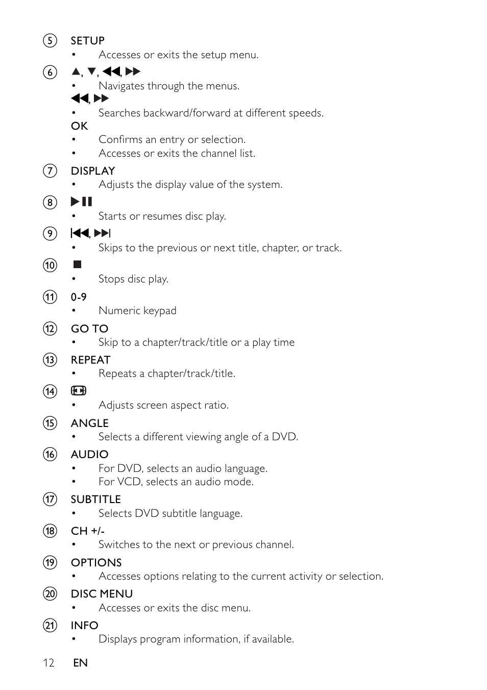 Philips PET745/12 User Manual | Page 11 / 22