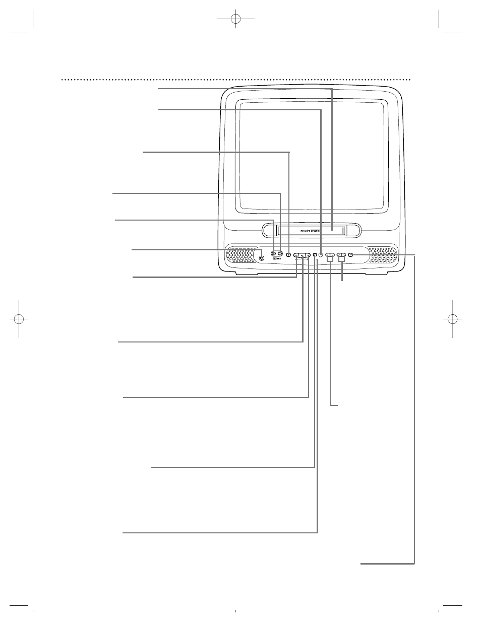 20 front panel | Philips CCZ191AT User Manual | Page 20 / 52