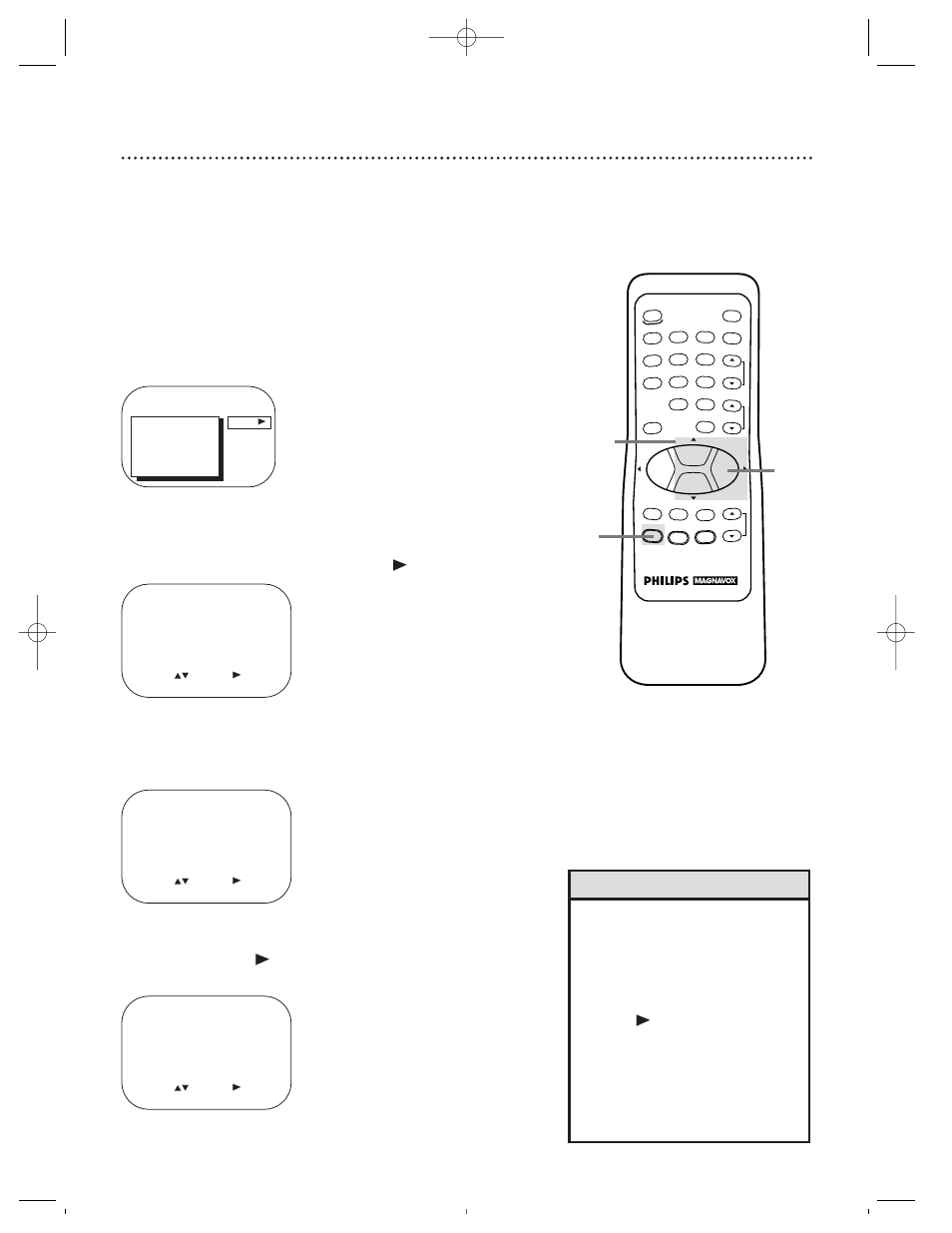 42 a - b repeat play, Helpful hints | Philips CCZ191AT User Manual | Page 42 / 52