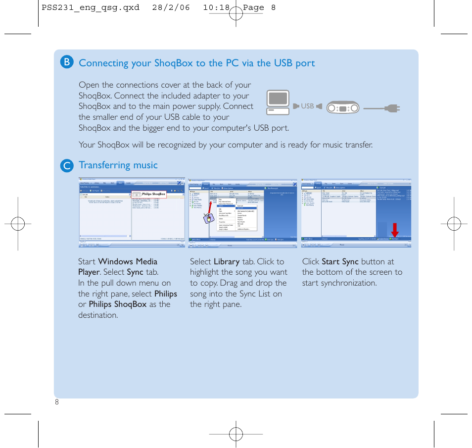 Philips GOGEAR PSS231 User Manual | Page 12 / 15