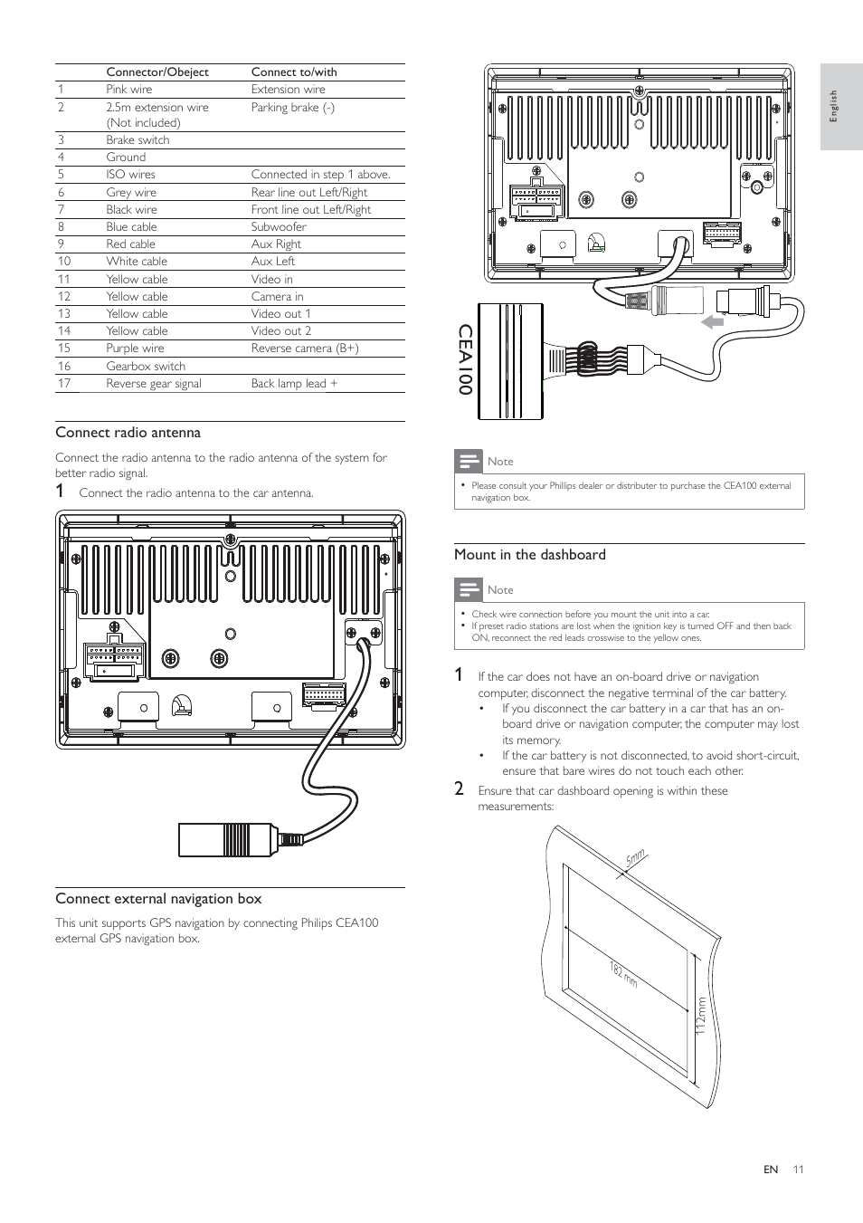 Philips CED1700 User Manual | Page 11 / 25