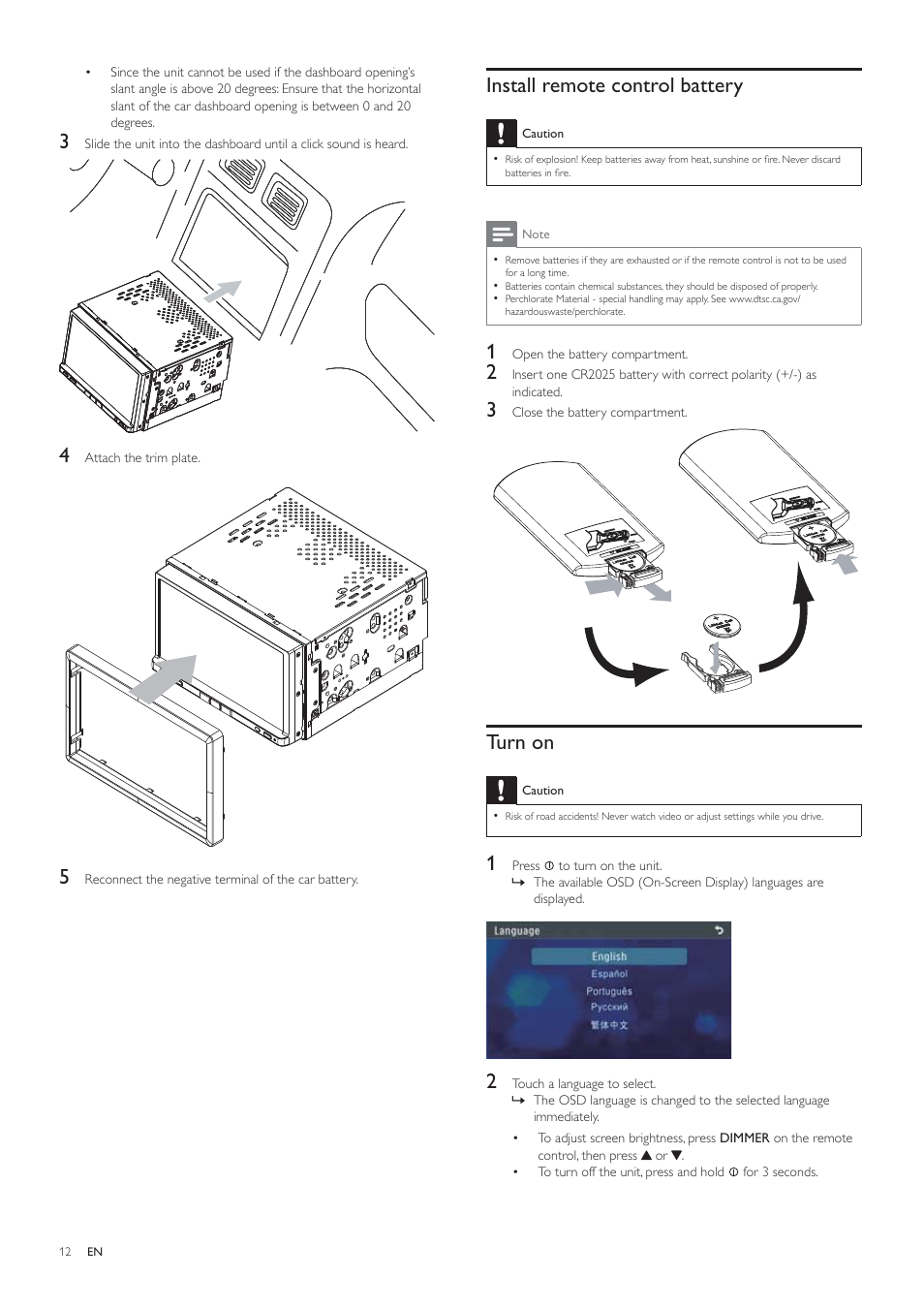 Philips CED1700 User Manual | Page 12 / 25