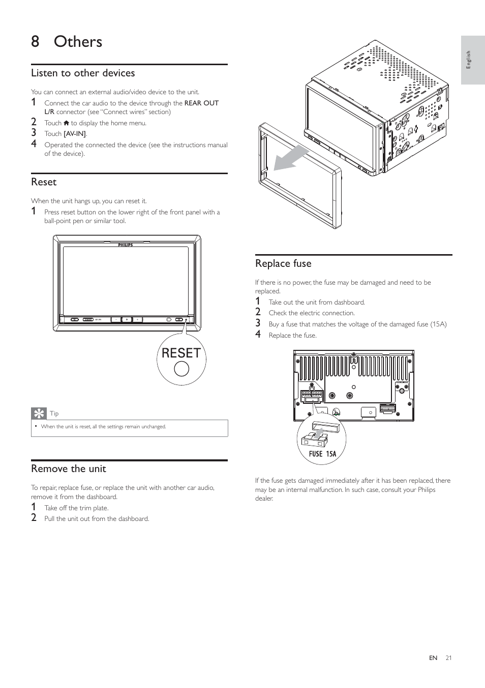 Philips CED1700 User Manual | Page 21 / 25