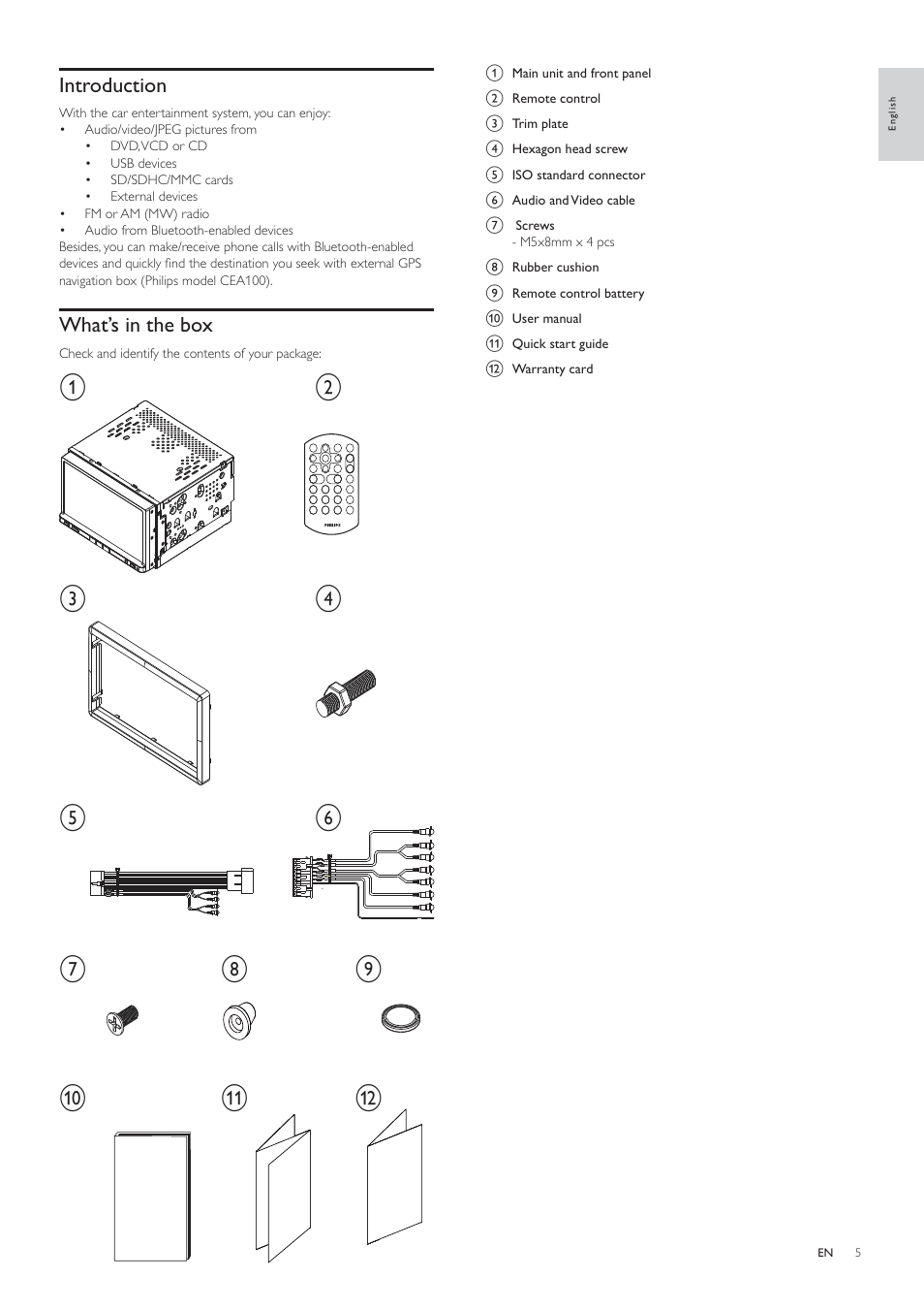 Philips CED1700 User Manual | Page 5 / 25