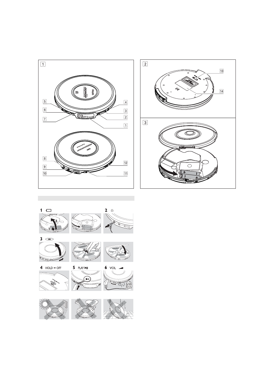 Philips AX 2330/00 User Manual | Page 2 / 5