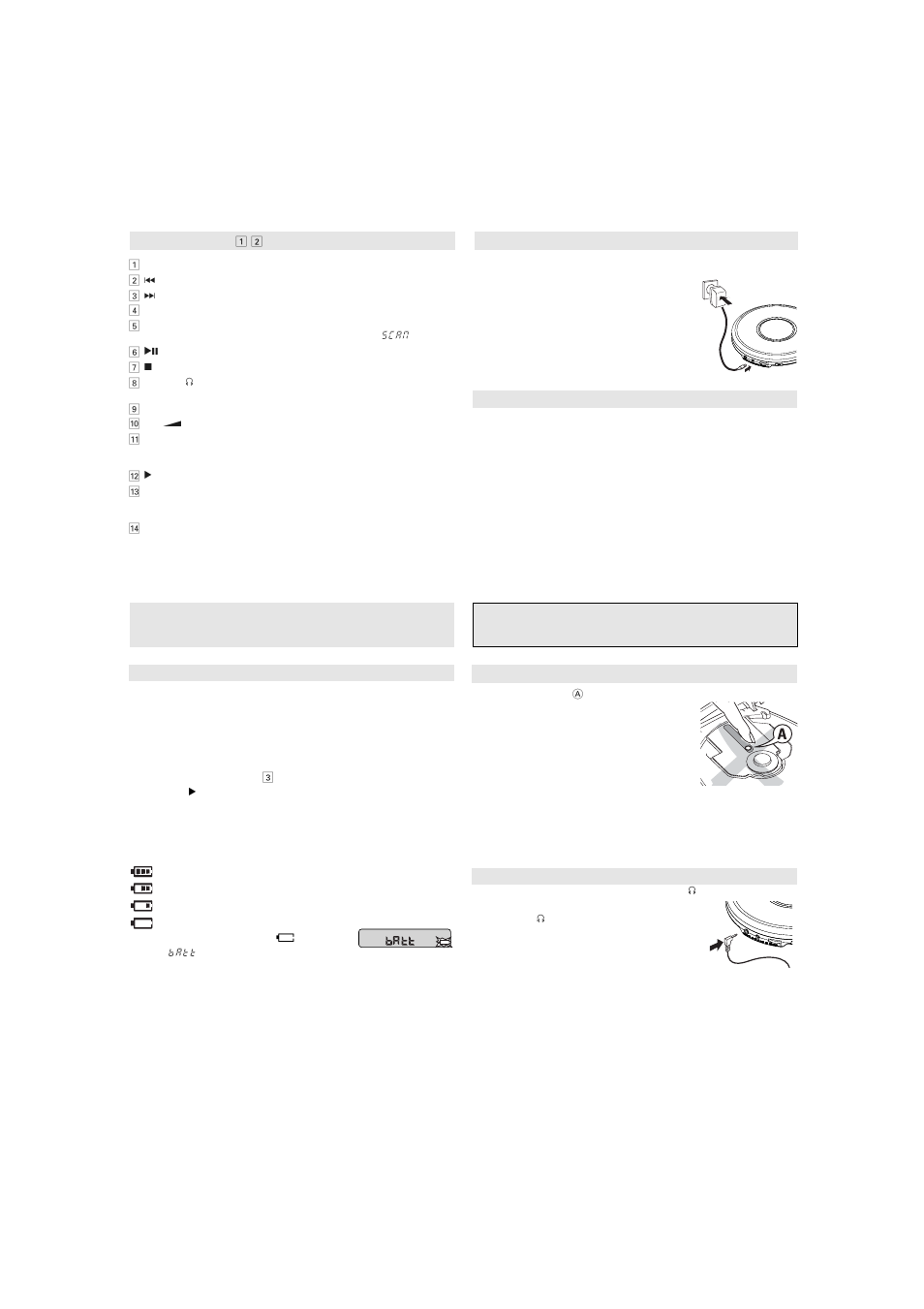 English | Philips AX 2330/00 User Manual | Page 3 / 5