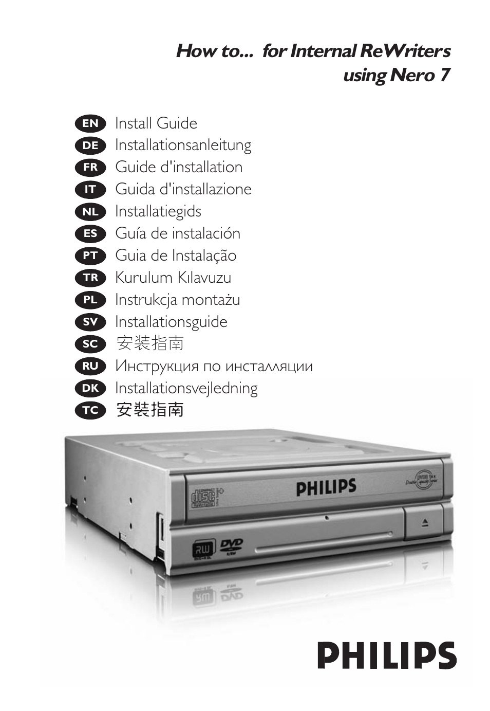 Philips Nero 7 User Manual | 112 pages