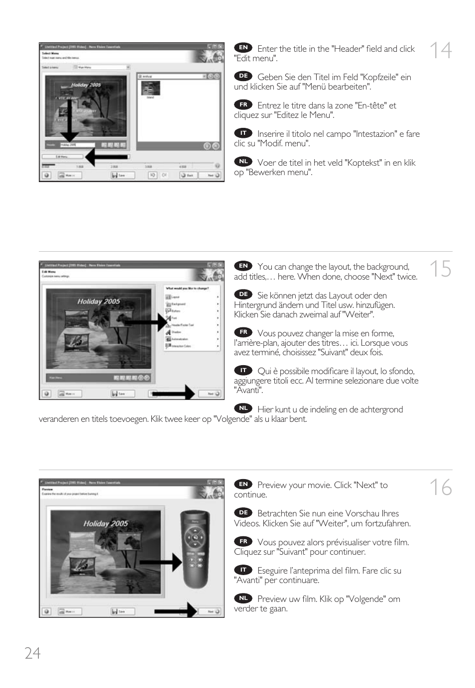 Philips Nero 7 User Manual | Page 24 / 112