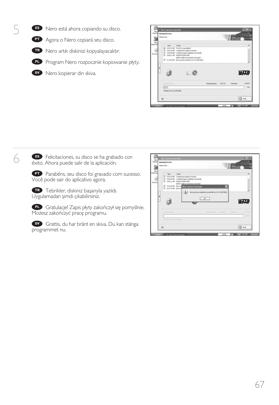 Philips Nero 7 User Manual | Page 67 / 112