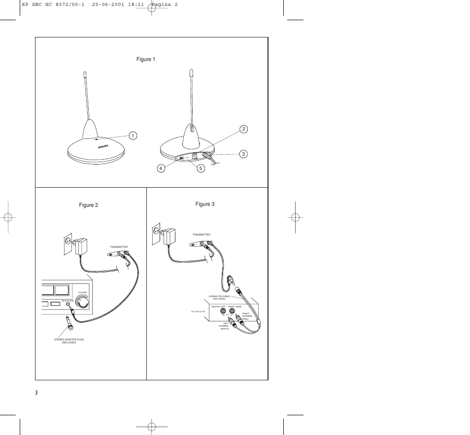 12v dc, 1 2 channel - 12v dc | Philips HC 8372 User Manual | Page 2 / 85