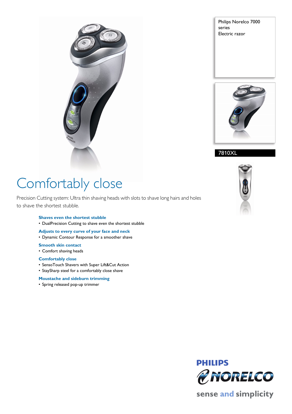 Philips 7810XL User Manual | 2 pages