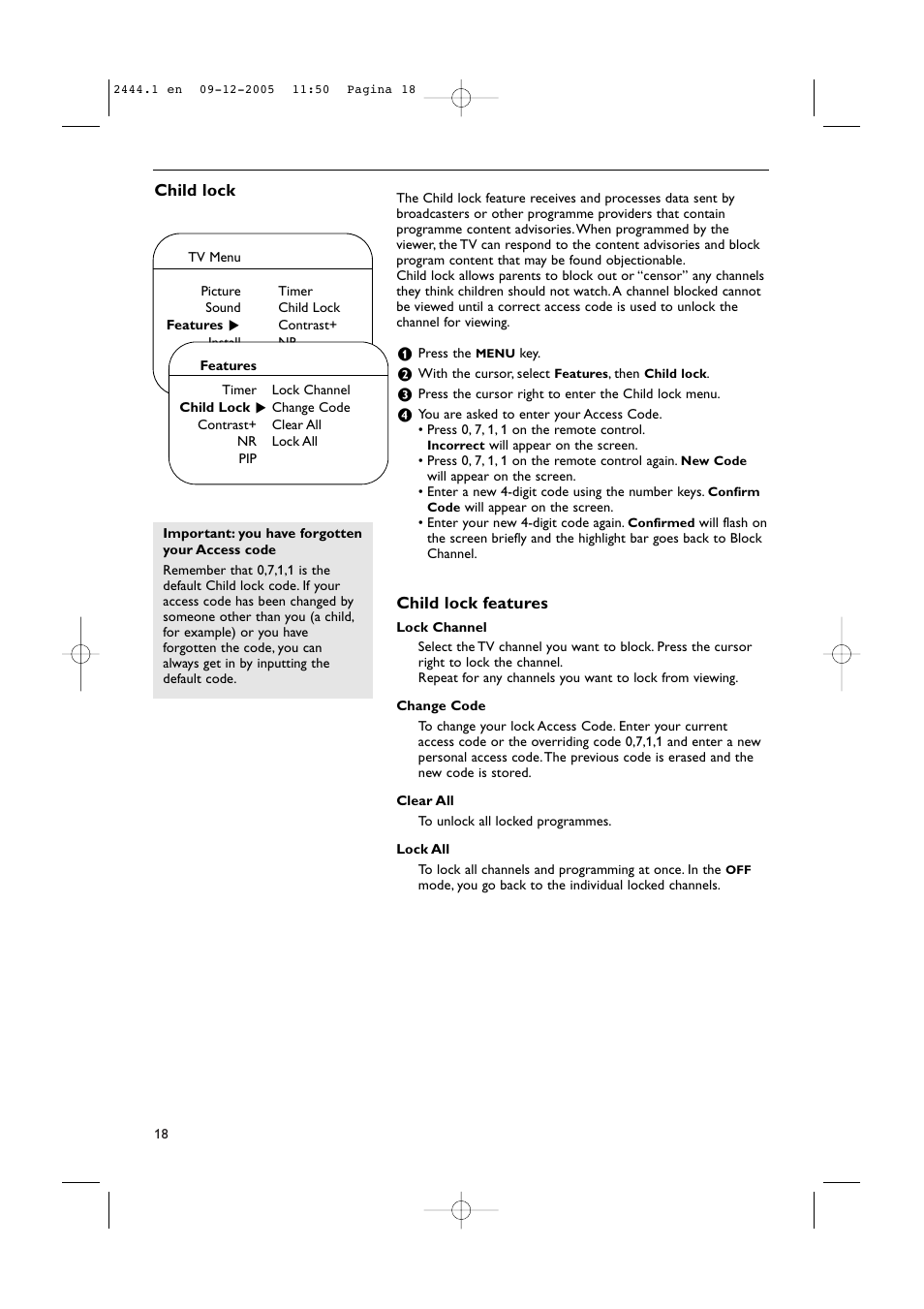 Philips 42PF5320/79 User Manual | Page 20 / 28