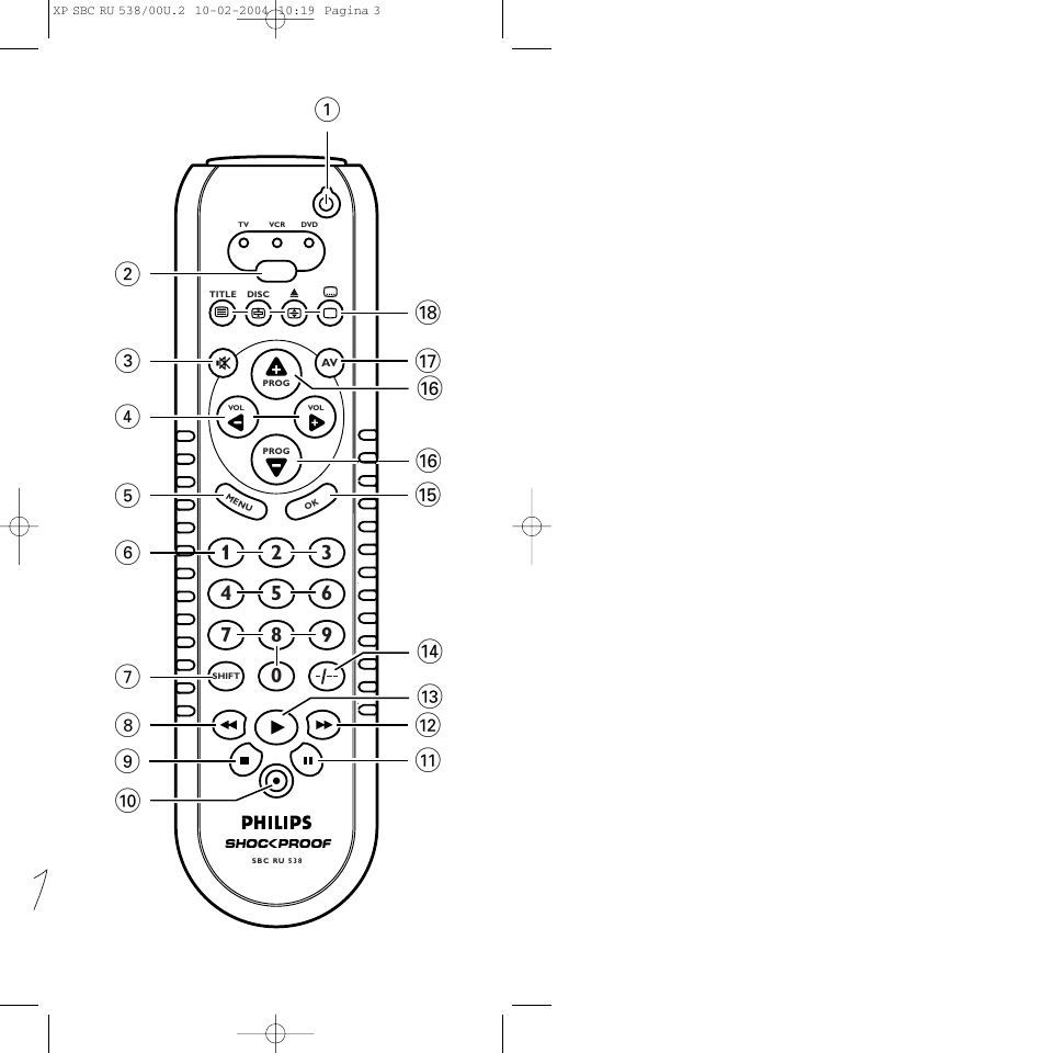 Philips SBC RU 538/00 User Manual | Page 3 / 78